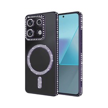 Xiaomi Redmi 13c Joke Simli Magneticsafe Kılıf - Derin Mor 0.2M-Çok Renkli