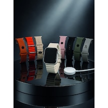 7'li Kordon Setli Akıllı Saat Bluetooth Görüşme Bildirim Destekli Çok Fonksiyonlu Smart Watch