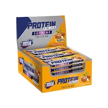 Muscle Station Supreme Crunchy Protein Bar 35 Gr 12 Adet - Bal Badem