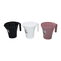 Kapaksız - Renkli Plastik Bakliyat Süzgeç Go-53-vice 01382 Çok renkli