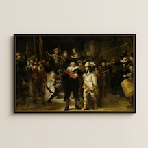 Rembrandt Gece Devriyesi Uv Baskı Pvc Tablo
