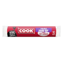 Ekstra Kalın Çöp Torbası, Ultra Dayanıklı Jumbo Boy 80 X 110 Cm 10 Adet/rulo