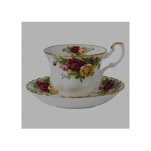 Royal Albert Old Country Roses Antika Fincan Beyaz