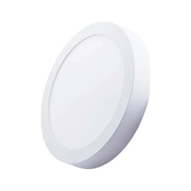 Cata Ct-5271 Panel Led Armatür Beyaz Yuvarlak Sıva Altı Işık 25w Metal Kasa 6400k Beyaz