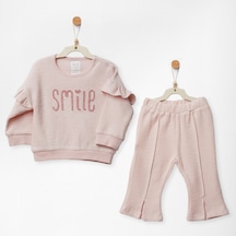 Andywawa Floral Dreams Kız Bebek Alt Üst Takım Ac27005 Pembe