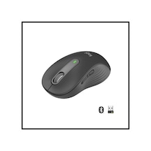 Logıtech 910-006236, M650l Signature, Siyah, Sağ El, Usb Nano 2,4g Kablosuz,4000dpi, Optik, 5 Tuşlu, Diğer