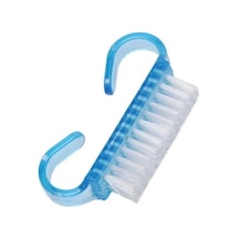 Koodmax Mini Tırnak Temizleme Fırçası Tırnak Toz Temizleme Fırçası Mavi 5'li