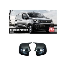 Peugeot Partner Batman Yarasa Ayna Kapağı Piona Black Abs 2019+