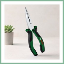 Bşkvirgo Kargaburun Pense 180 Mm Uzun Uçlu Ergonomik Saplı Bsk2026