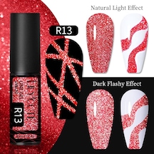 Lily Cute Reflective Glitter Nail Art Çizim Ojesi R013 54152-7