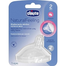 Chicco Natural Feeling Orta Akışlı 2+ Ay Biberon Emziği