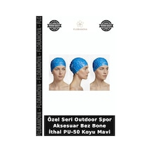 Özel Seri Outdoor Spor Aksesuar Bez Bone İthal Pu-50 Koyu Mavi