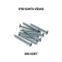 5 50 Sunta Vidası 200 Adet Yağmur Diğer