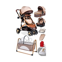 Baby Home Yeni Ekonomi Paket 8 In 1 945 Travel Sistem Bebek Arabası 340 Anne Yanı Bebek Sepeti Beşik