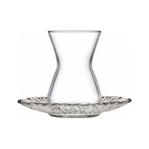 Paşabahçe 96621 Şelale 12 Parça 6 Kişilik Çay Seti Şeffaf