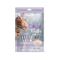 Catty Bistro Tavuklu Kısır Kedi Krema Ödülü 5 X 14 Gr