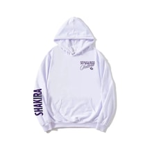 Beyaz Soltera Hoodie Kıcı Shakira Grafik Moda Rahat U K Beyaz