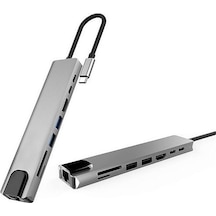 Dxim Dhu0005 All In One USB-Type-C Hub For iPad Pro - Macbook - PC