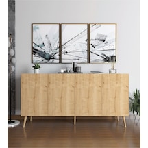 Floradesign Saphire Konsol / Konsol / Çok Amaçlı Dolap 160 Cm Meşe