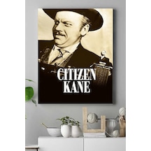 Pster15618 Kahverengi Citizen Kane Film Afişi Kanvas Tablo 3 30 X 40