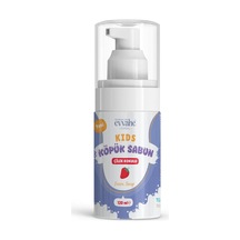 Evvahe Doğal Köpük Sabun Çilek Kokulu 120 Ml