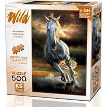 Ks Games 500 Parça Beyaz Fırtına Puzzle