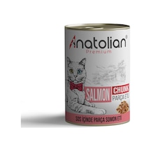 Anatolian Premium Somonlu Yetişkin Kedi Konservesi 12 x 400 G