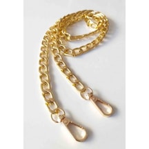Angel Çanta Aksesuar Light Gold Klasik Ince Zincir Kancalı 120 Cm