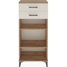 Arges Dolap 2 Raflı 2 Çekmeceli 60x30x134 Çam-aytaşı Atlas Çam