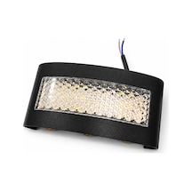 Ars 348958 Işıltı Kristal Led Aplik 8w 3200k Gün Işığı Siyah