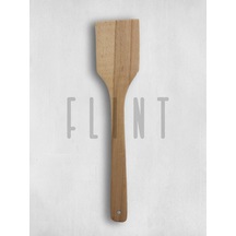 Gürgen Ağacı El Yapımı Tahta Ahşap Spatula Mutfak Yemek Servis Sunum Kaşığı 32 Cm Diğer
