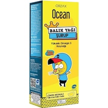 Ocean Balık Yağı Şurubu Limon Aromalı Kral Şakir 150 ML