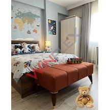 Winflex Çok Amaçlı Dekoratif Puf 38 X 100cm Kiremit Renk