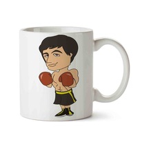 Rocky Balboa Apollo 11 Porselen Kupa Bardak Beyaz