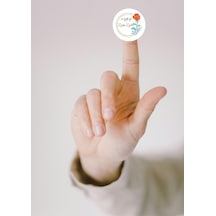 90 Adet - İngilizce Zemzem Hediyesi Sticker A Gift Of Zam Zam Umre Hajj Etiket Serisi 4 Cm Çok Renkli