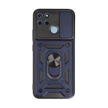 Realme C25y Kılıf Pars Lens Yüzüklü Silikon
