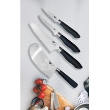Sürclass Antrasit Günlük Kullanım Mutfak Ve Şef Bıçakları Seti -