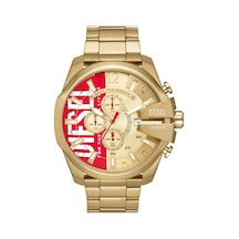 Diesel Dz4642 Quartz Çelik Altın Rengi 10 Atm 51 Mm Erkek Kol Saati