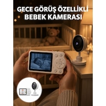 Gece Görüşlü Kablosuz Bebek Monitörü Ağlama Ve Hareket Algılama Yeni Nesil - Lisinya