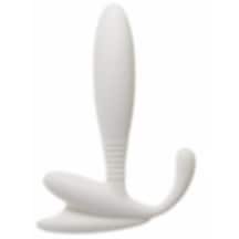 Erofoni Yeni Nesil G-Spot ve Prostate Uyarıcılı Unisex Anal Gevşetici Alıştırıcı White Plug