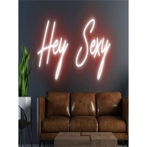 Twins Led Hey Sexy Yazılı Neon Tabela Kırmızı Model:model:20073366 Kırmızı