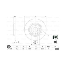 Arka Fren Dısk Fıat Lancıa Freemont 2.0 Multijet Freemont 2.0 Multijet 4 4 Freemont 2.4 Vvt Freemont