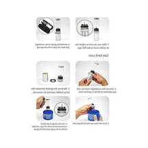 Bloomnest Kamp Taşınyor Rüzgar Geçirmez Ayarlanabilir Gaz Mum Işığı, Beyaz Asorti Asorti Çok Renkli