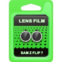 Galaxy Z Flip 7 Raze Metal Kamera Lens - Gümüş