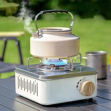 Maoyaya Wx-stove010 Metal Mini Kamp Ocağı Beyaz - Portatif Ve Hafif Beyaz