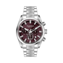 Quantum Adg1219.380 Quartz Çelik Gri Safir Cam 10 Atm 40 Mm Erkek Kol Saati