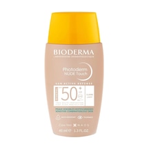 Photoderm Nude Spf50+ Light Karma Yağlı Ciltler Kapatıcı Etkili Çok Yüksek Korumalı Renkli Güneş Kremi 40 Ml