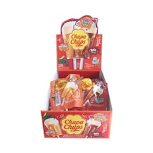 Chupa Chups Fizzy Kola Ve Portakal Aromalı Lolipop Şekerleme 15 Gr X 25 Adet