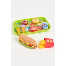 Sandviç Dükkanı - Birleştirilebilir Sandwich, Patates Kızartması & Ketçap, Dondurma, Donut, İçecek 01
