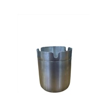 Yuvarlak Model Paslanmaz Çelik Kokusuz Küllük 8cm